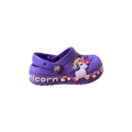 Purple Unicorn Charm Clog