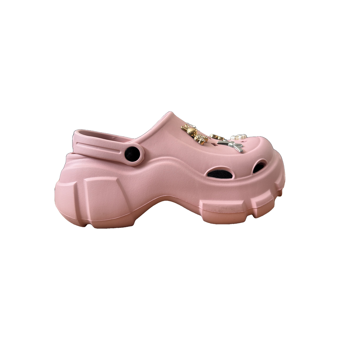 Blush Garden Charm Chunky Clog
