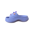 Periwinkle Garden Charm Clog