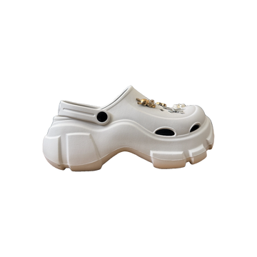 Bone Trail Charm Platform Clog
