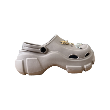 Bone Garden Charm Chunky Clog