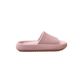 Blush Ribbed Platform Slide