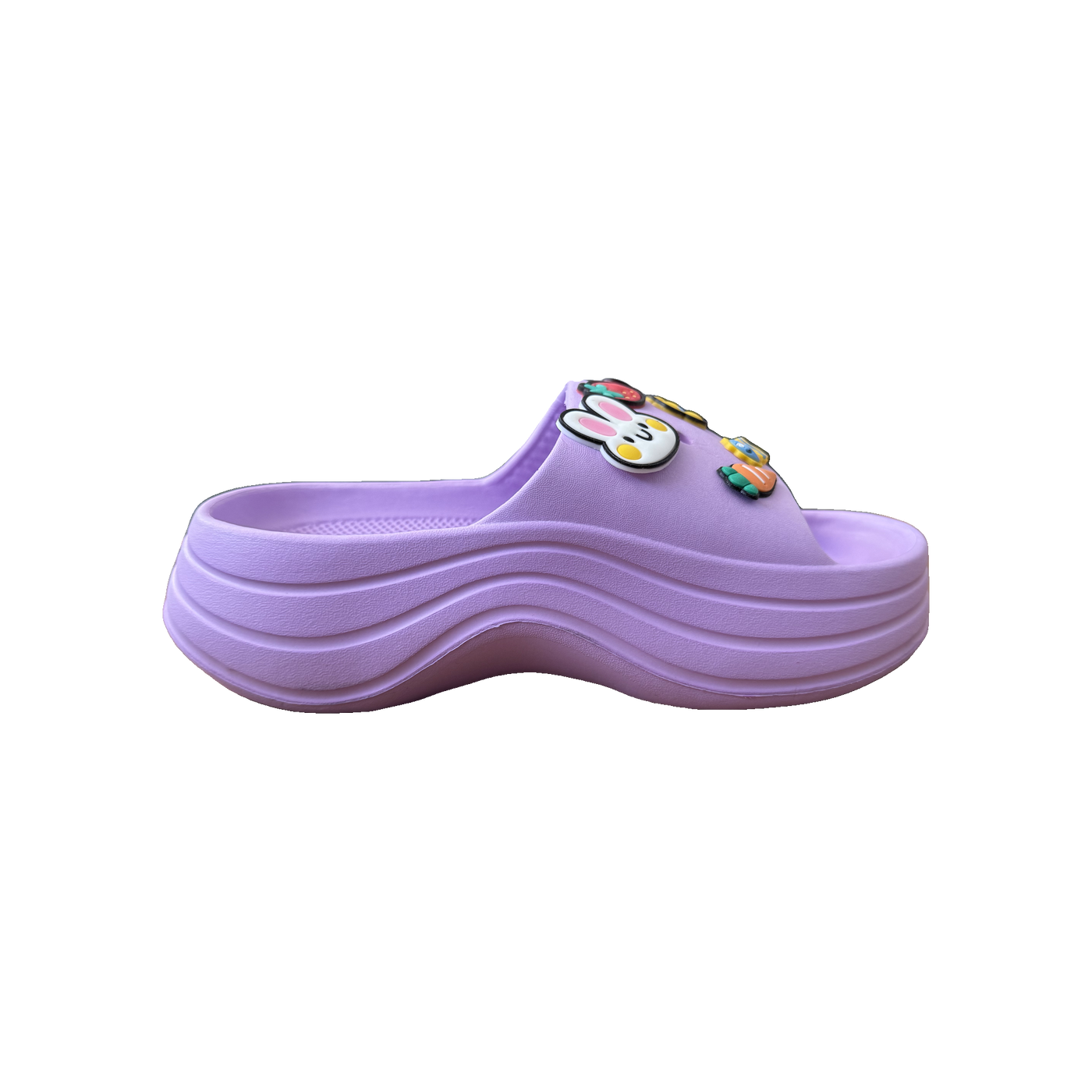 Lilac Garden Charm Clog