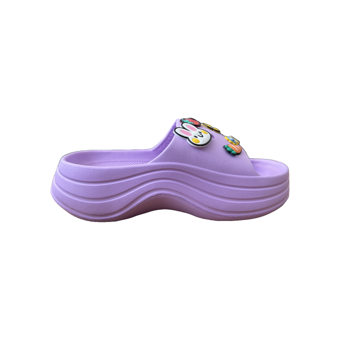 Lilac Garden Charm Clog