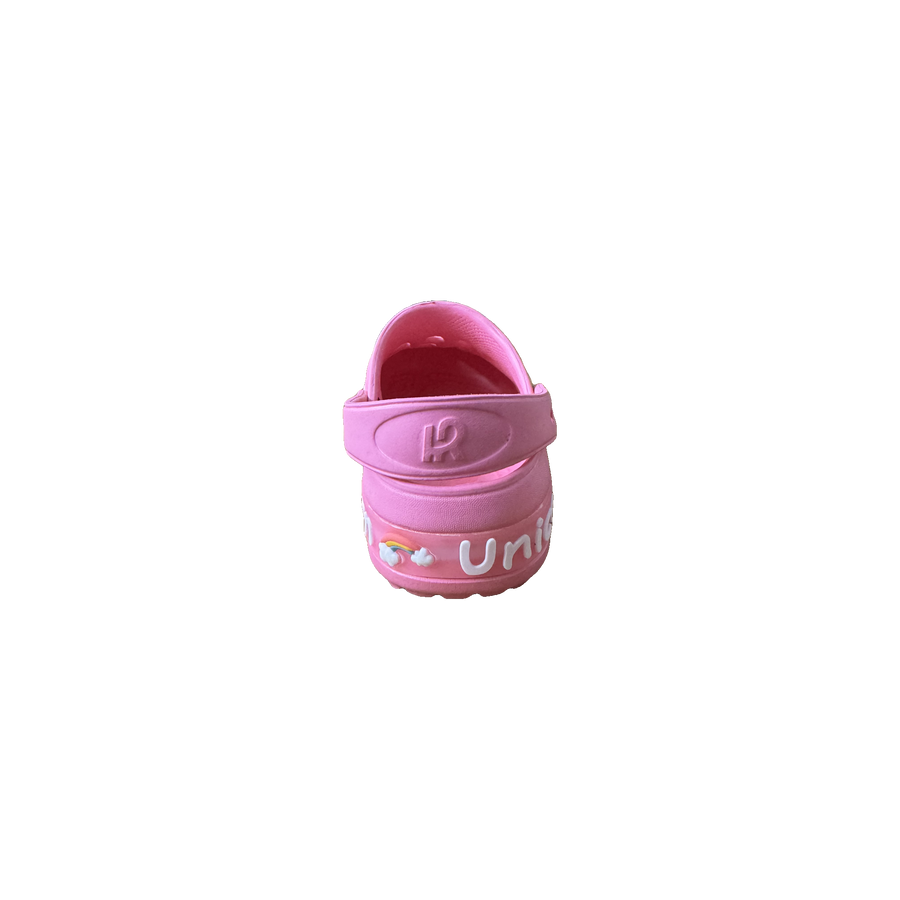 Pink Unicorn Charm Clog